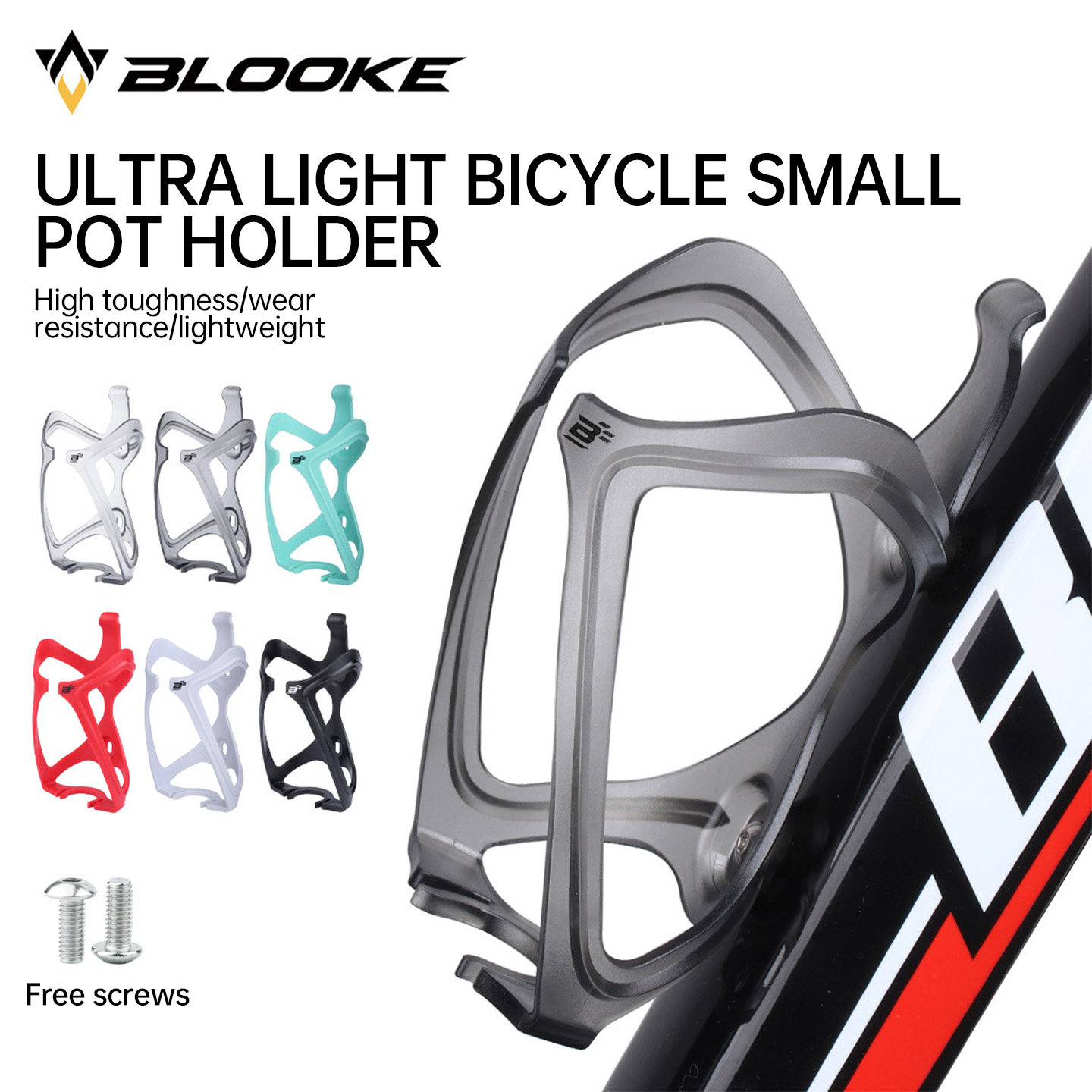 Ultra Cycling Gear - BLOOKE Tempat Botol Sepeda Ultra-Ringan untuk