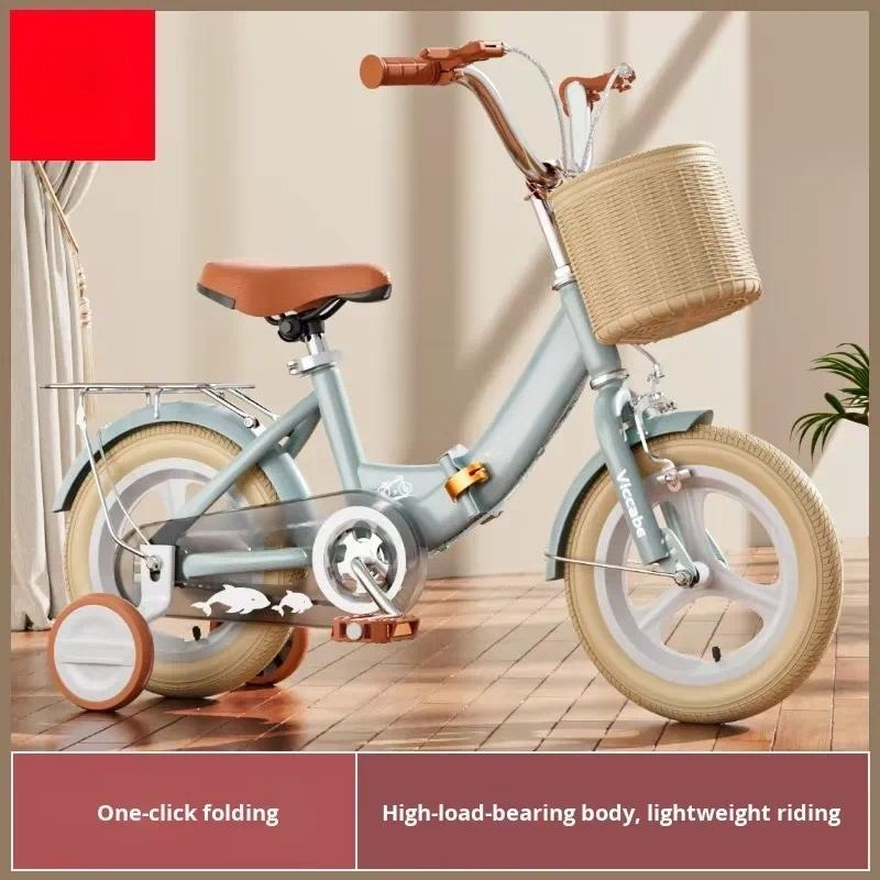 Carbon Bike Frame - Sepeda Anak Lipat untuk Anak Perempuan