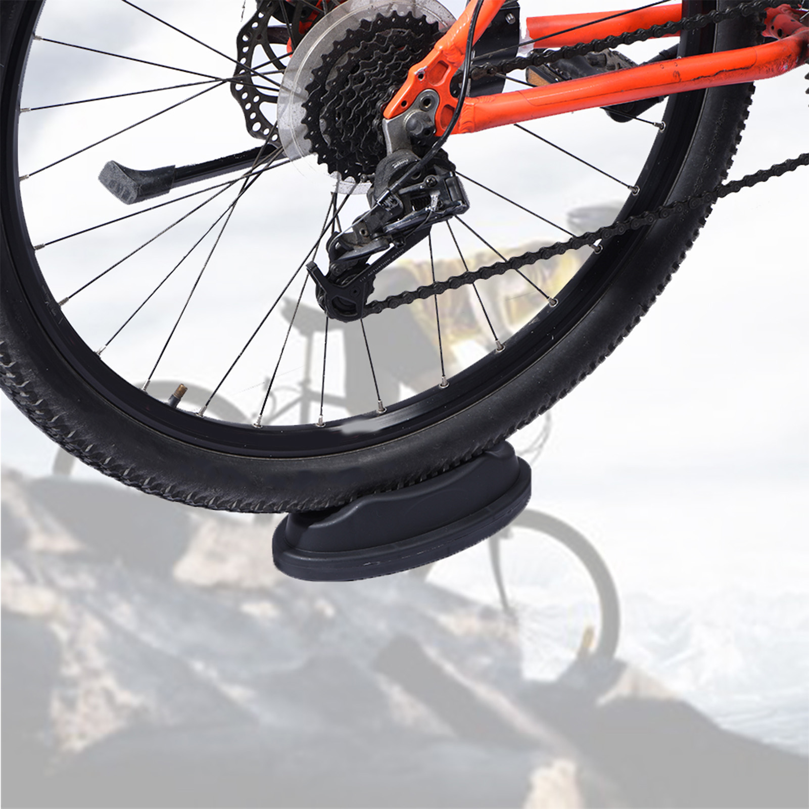 Cycling Gear Stand - 【Diskon】Penyangga Roda Sepeda untuk Latihan, Penyangga