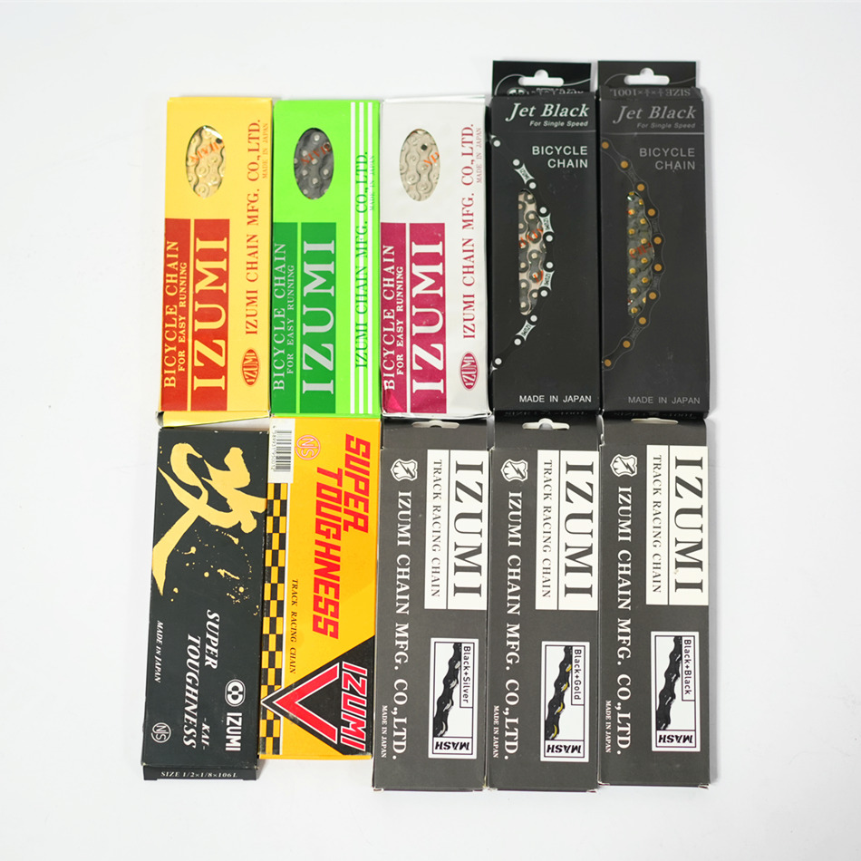 Cycling Gear In Japan - IZUMI rantai sepeda 1/2*1/8*100 tautan, rantai
