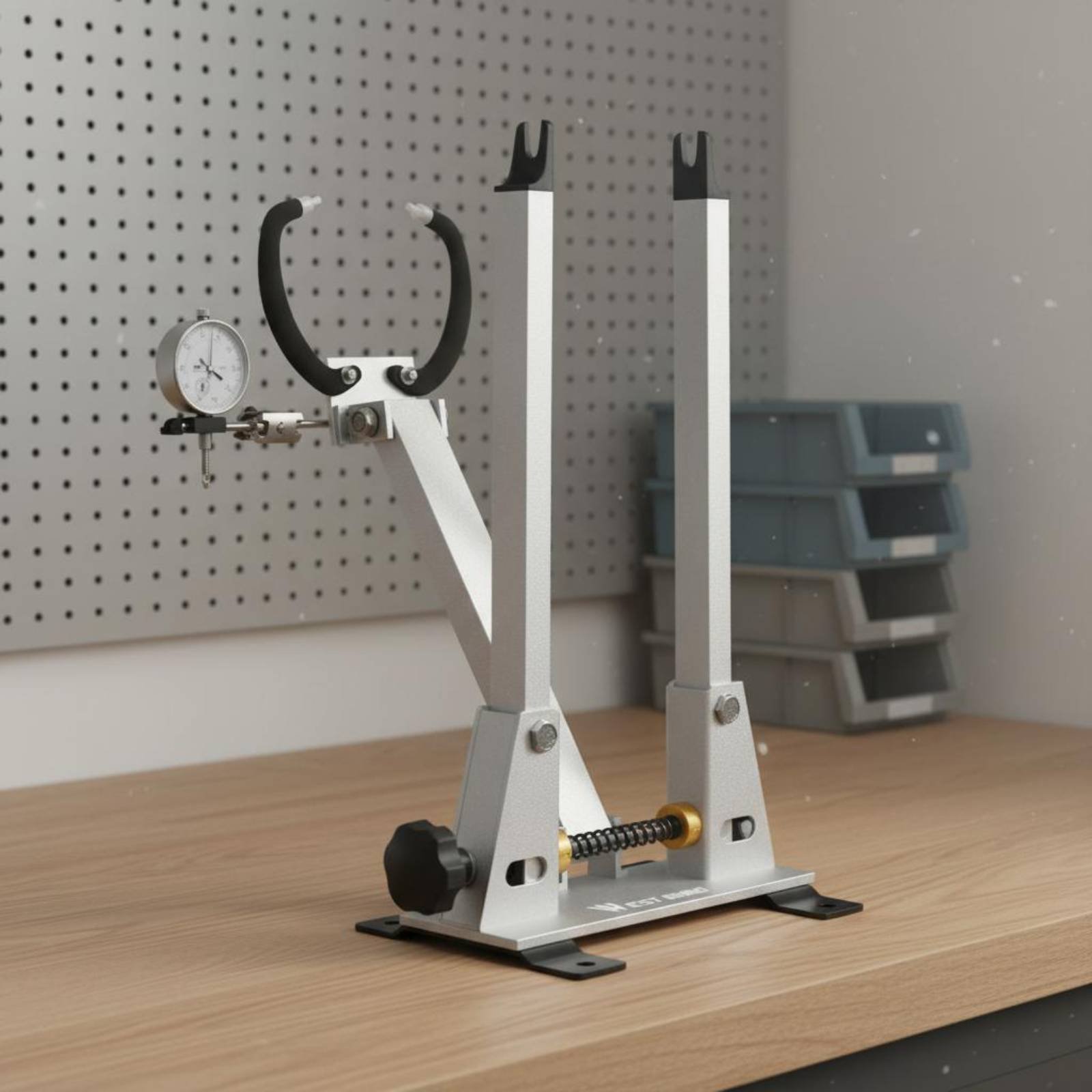 Cycling Gear Stand - Stand Penyelarasan Roda Sepeda Dua Roda,