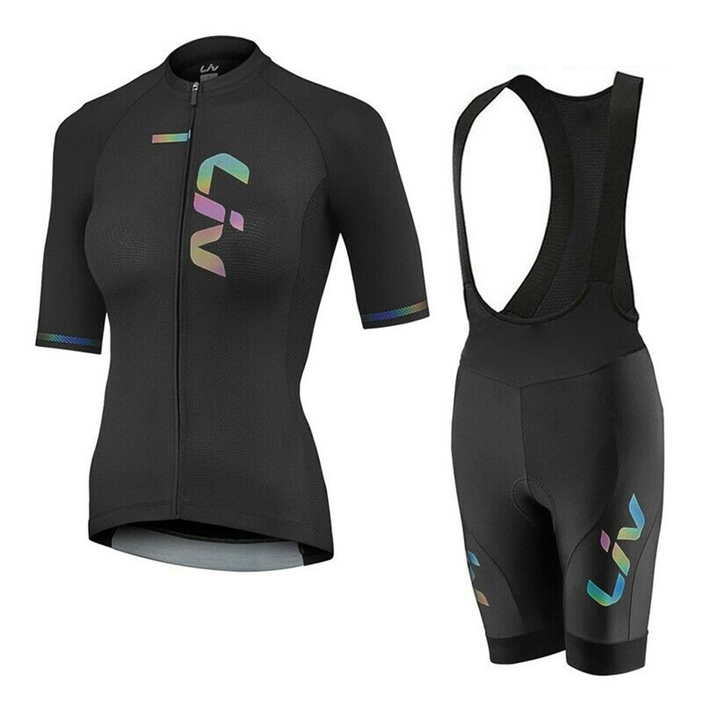 Cycling Gear Girls - LIV setelan Jersey celana pendek bersepeda