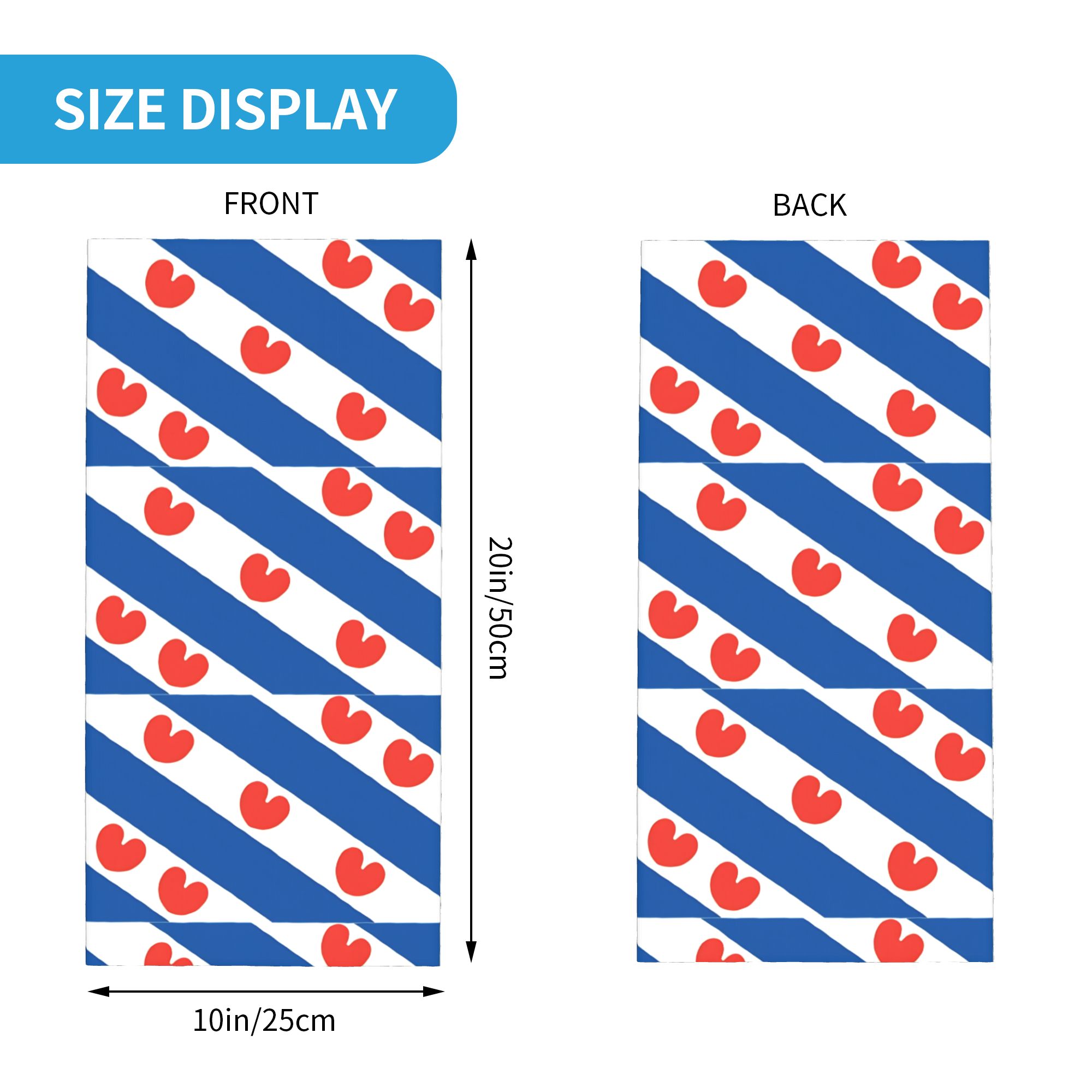 Friesland Flag Bandana Vintage - Vintage Cycling Gear ulasan dan harga