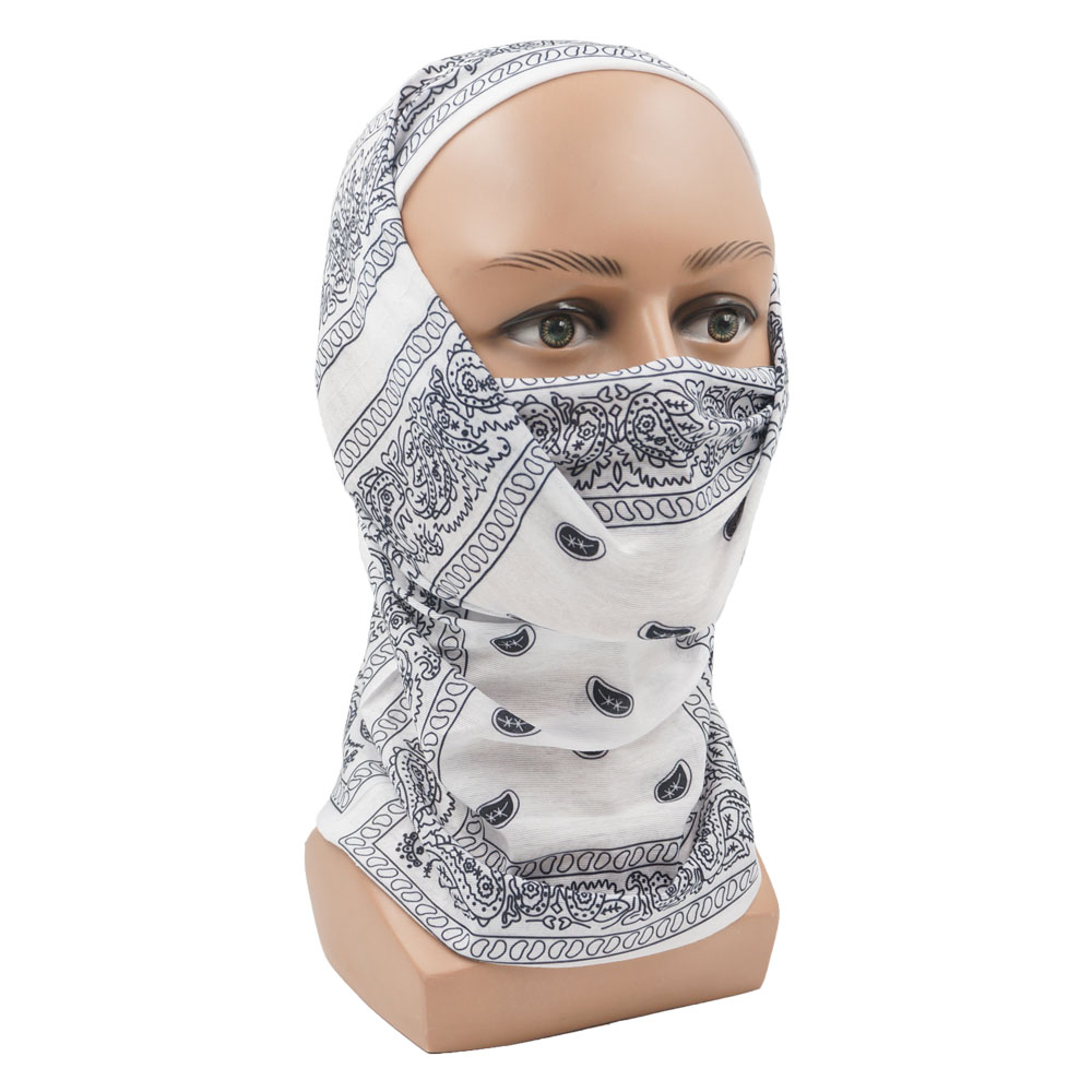 Paisley Putih Kerah Gater Tabu - Cycling Gear Women ulasan dan harga