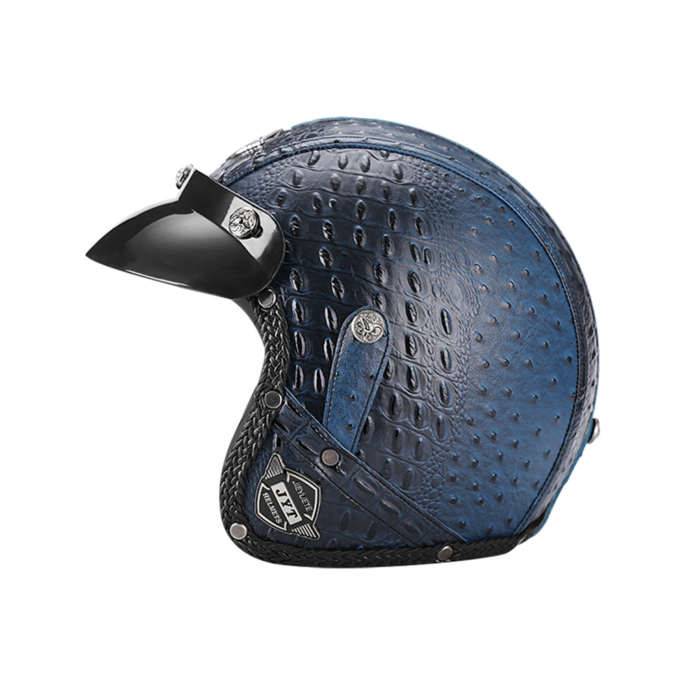 DOT 3/4 helm sepeda motor Retr - Vintage Cycling Gear ulasan dan harga