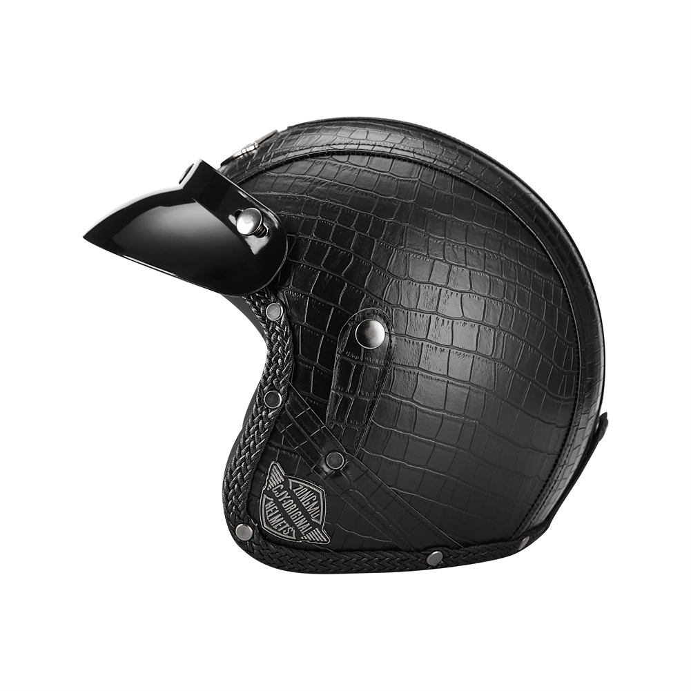 DOT 3/4 helm sepeda motor Retr - Vintage Cycling Gear ulasan dan harga