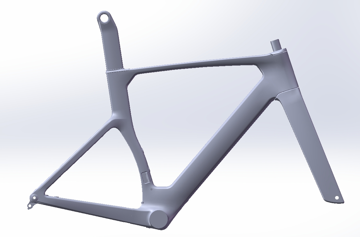 Rangka Sepeda Jalan Aero Karbo - Carbon Bike Frame ulasan dan harga