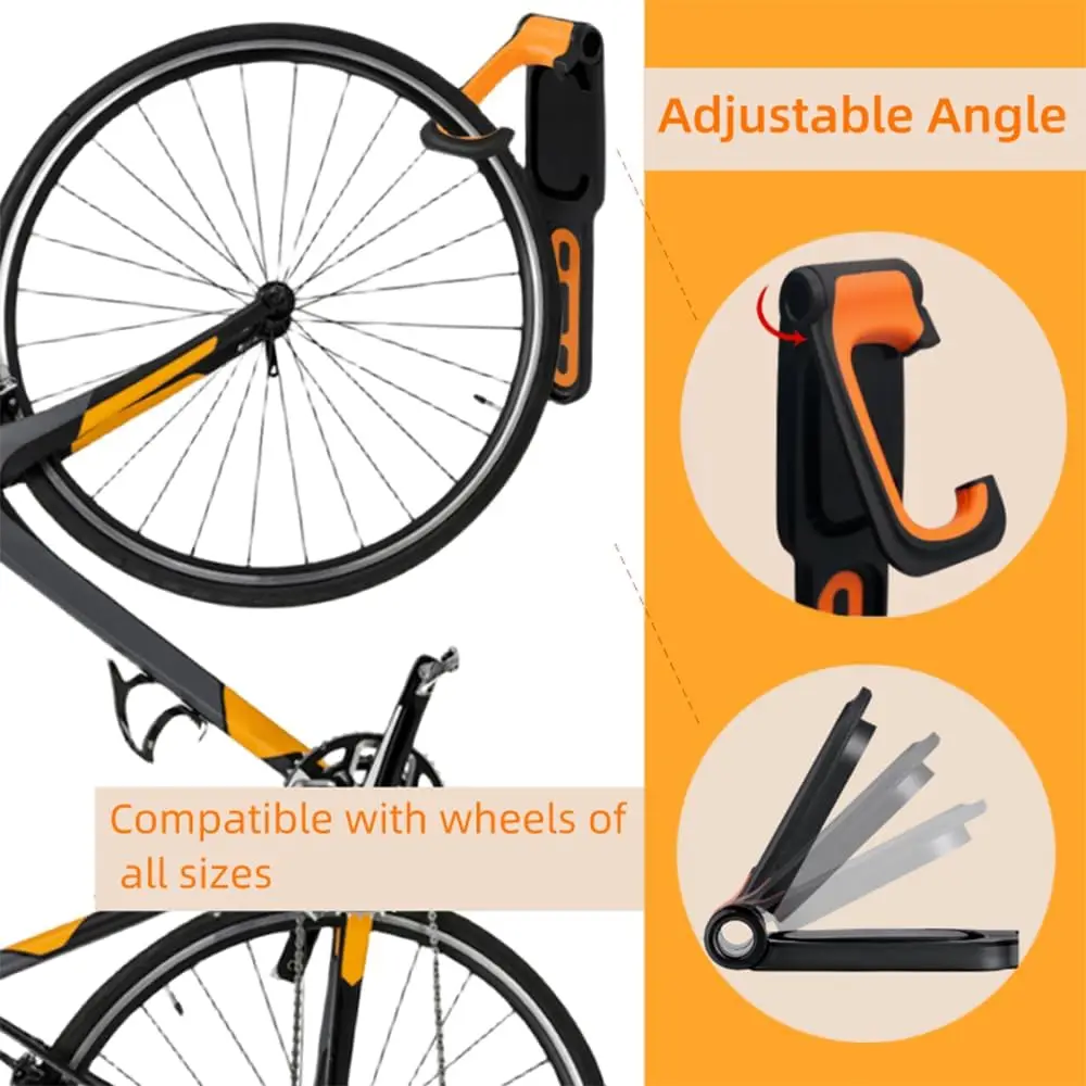 Rak gantung untuk sepeda gunun - Cycling Gear Wall Hanger ulasan dan harga