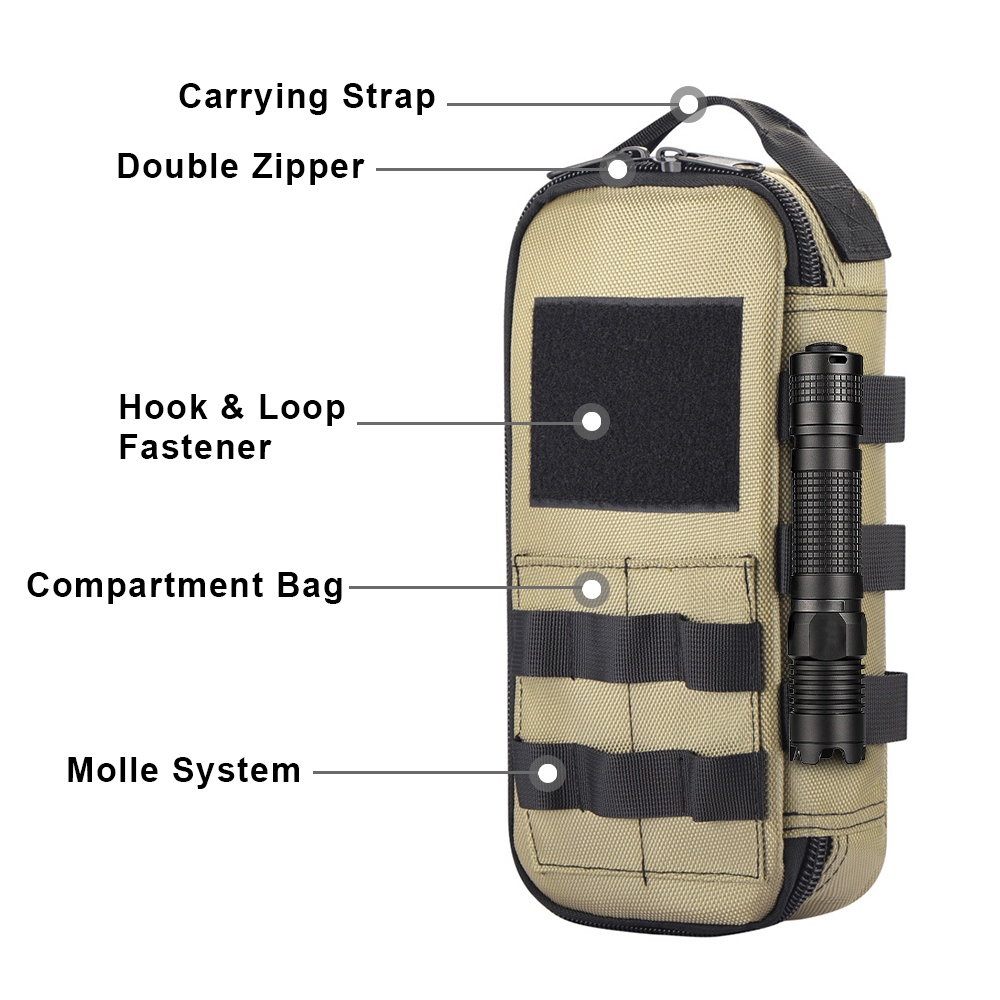 Tas Utilitas Taktis EDC Tas Pe - Cycling Gear Storage ulasan dan harga