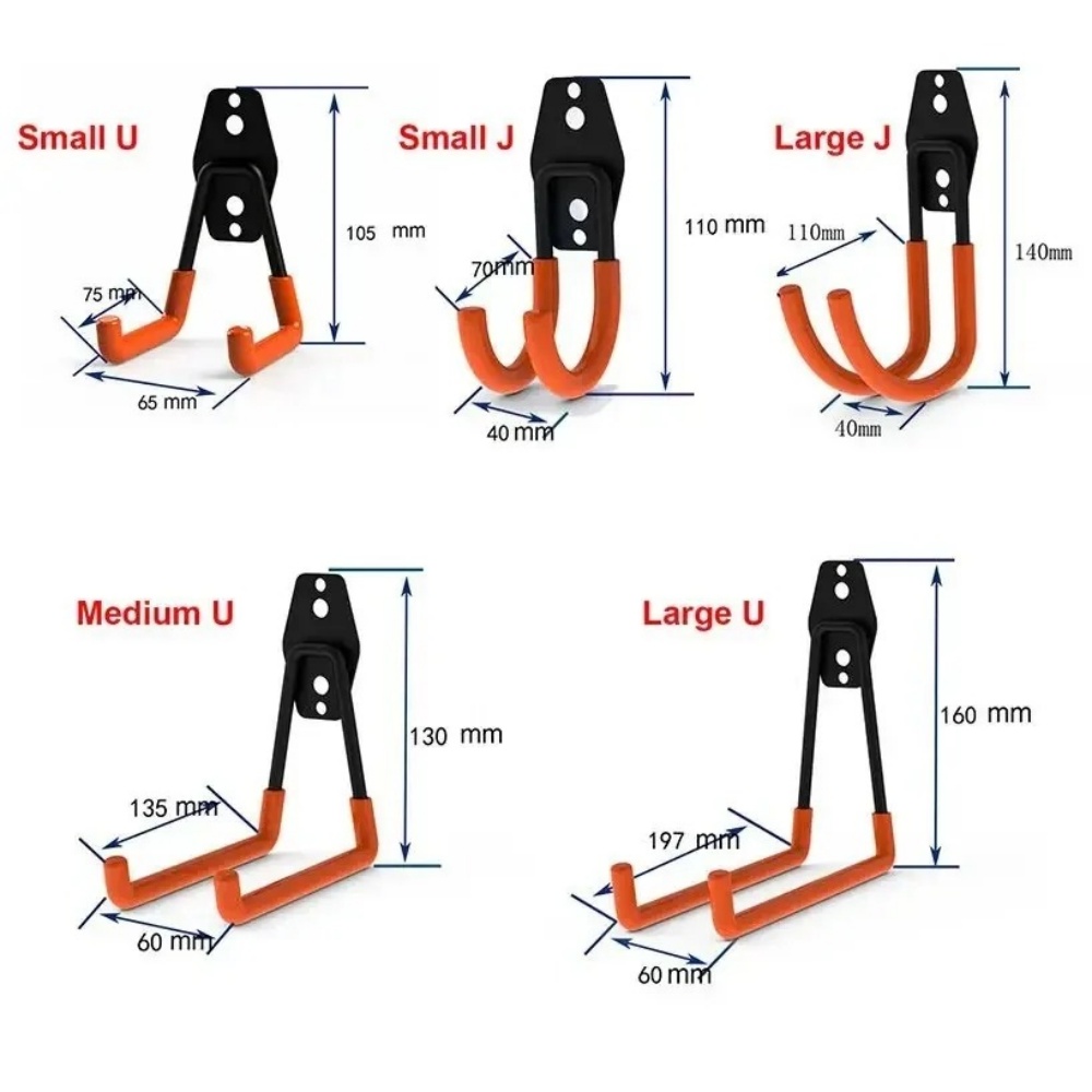 Gantungan Sepeda Logam Heavy D - Cycling Gear Wall Hanger ulasan dan harga