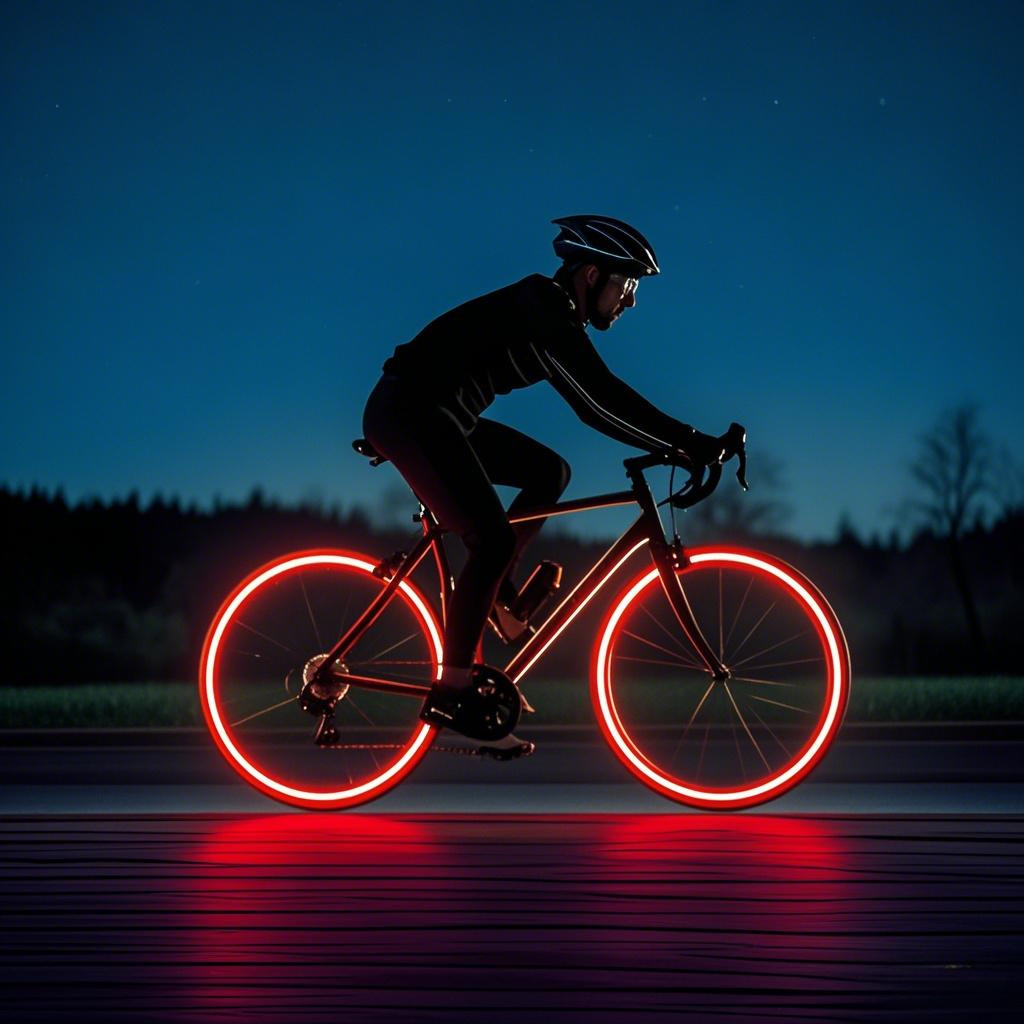 Stiker Reflektif Menyala dalam - Cycling Gear Stand ulasan dan harga