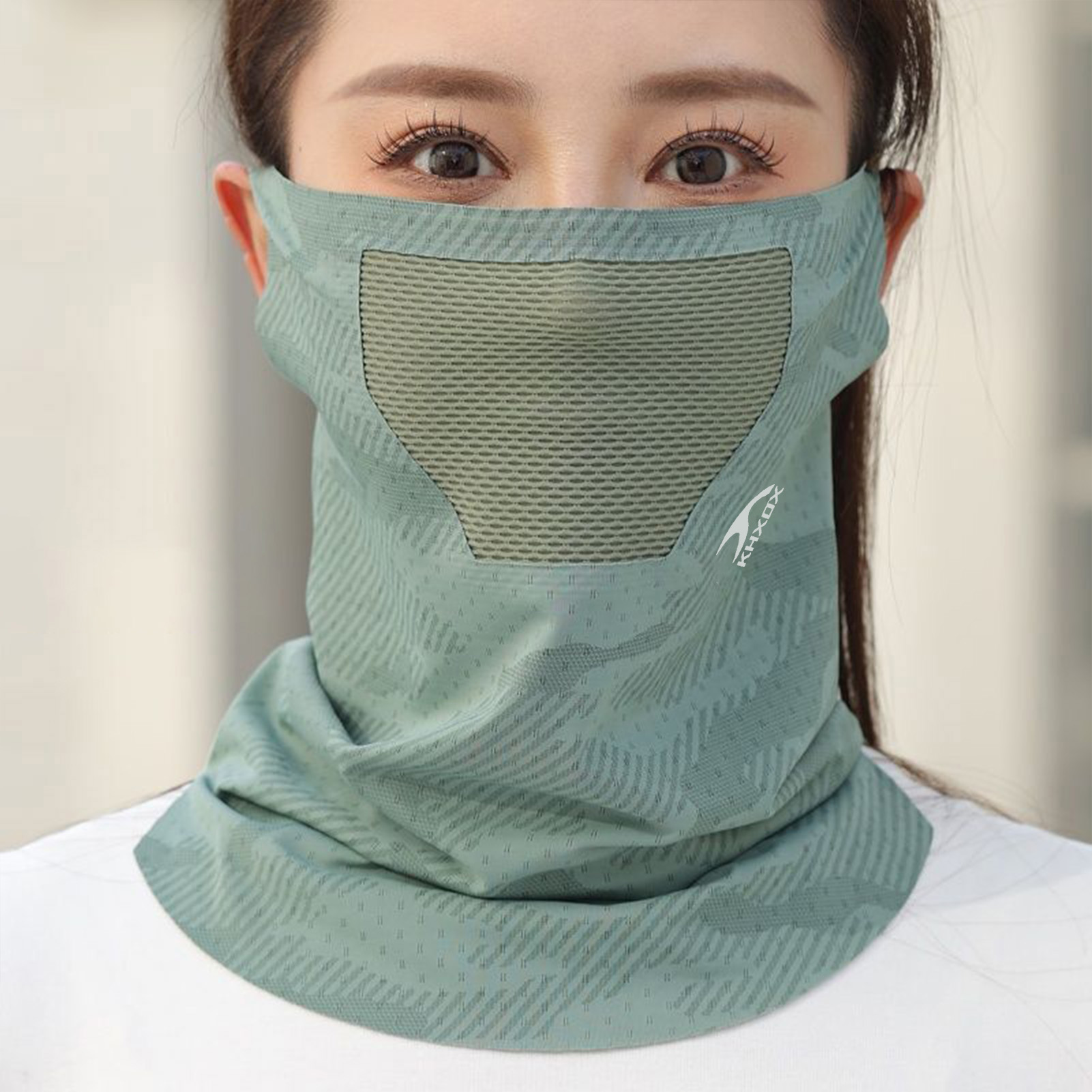 Masker Wajah Bersepeda Luar Ru - Cycling Gear Women ulasan dan harga