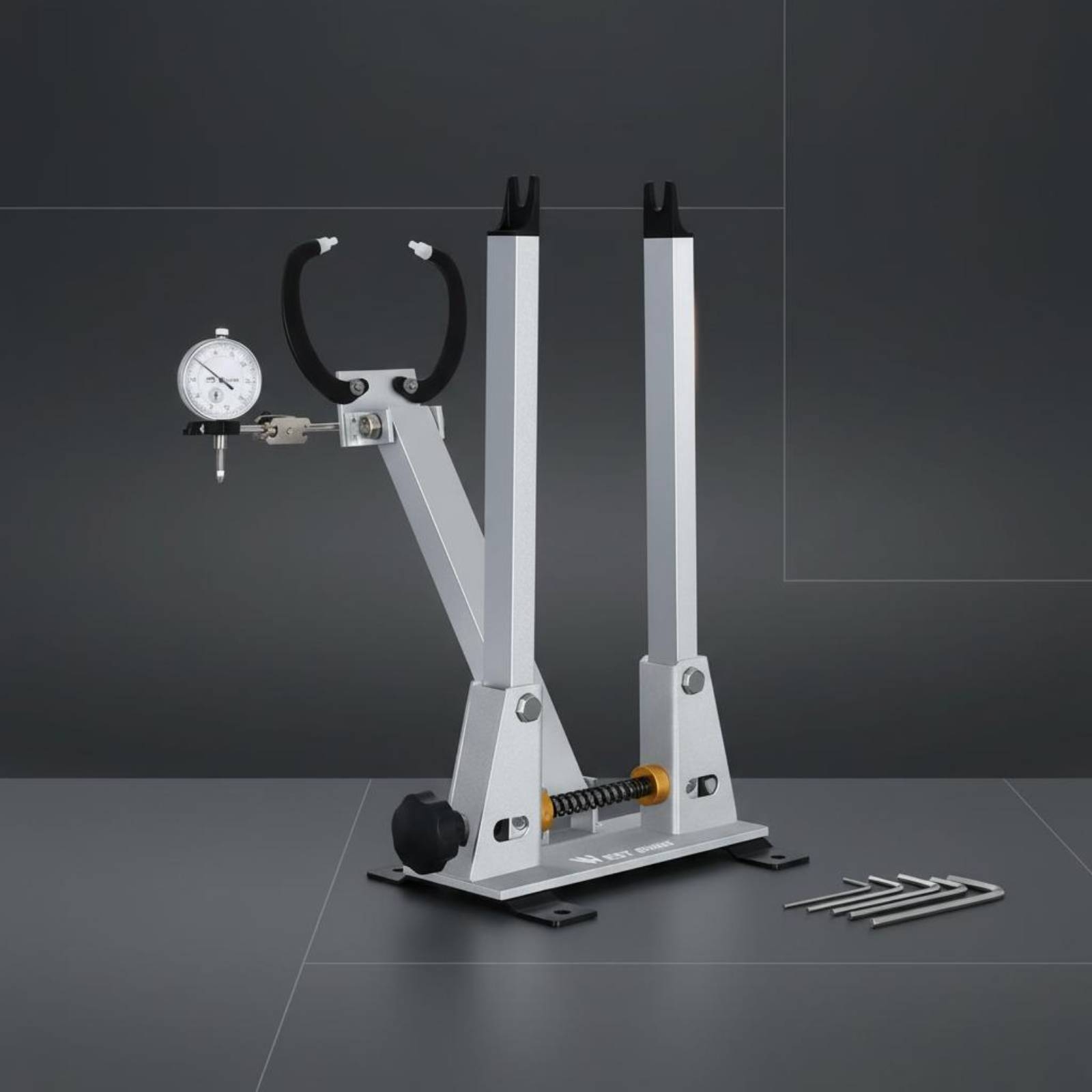 Stand Penyelarasan Roda Sepeda - Cycling Gear Stand ulasan dan harga