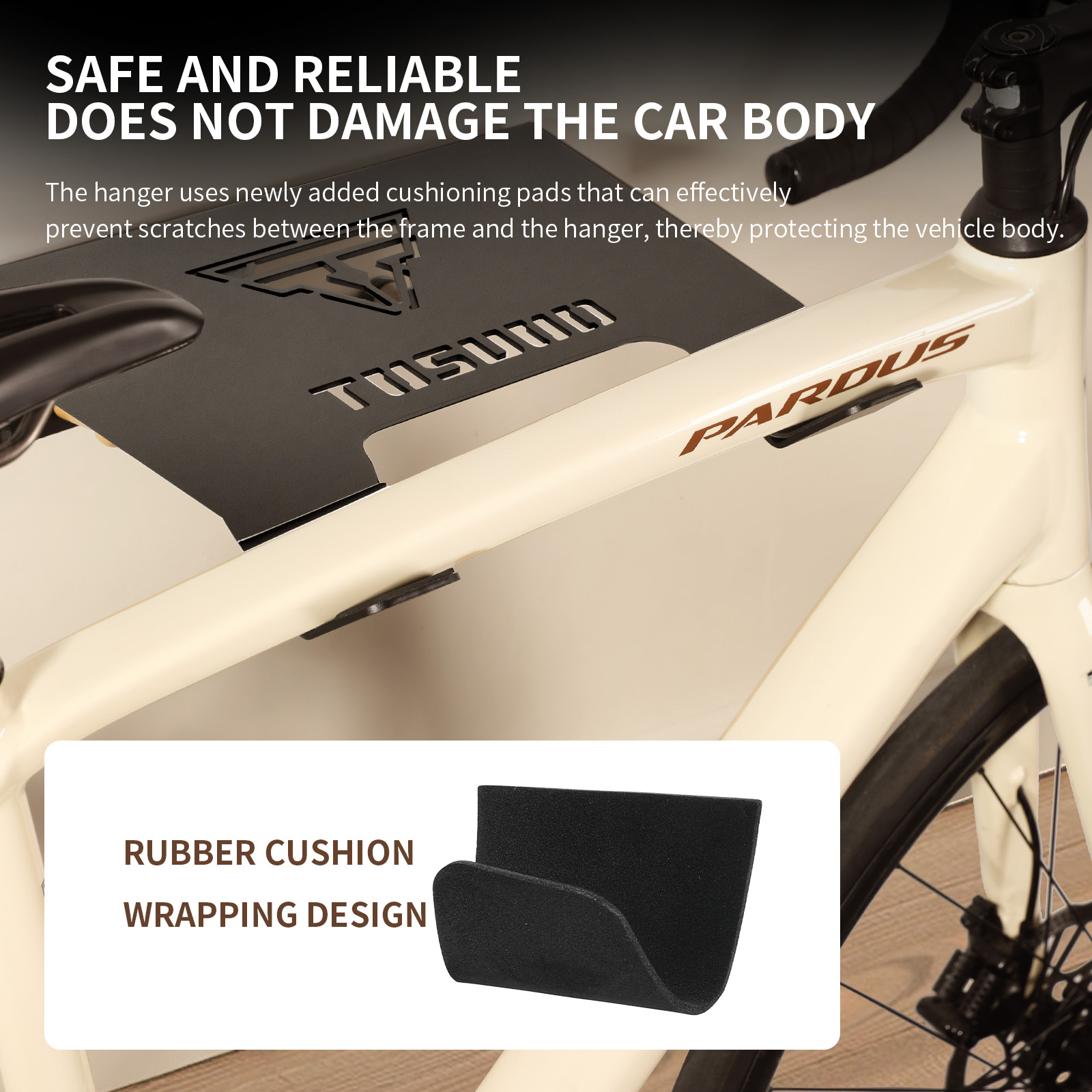 TOSUOD Rak Dinding Sepeda Baja - Cycling Gear Wall Hanger ulasan dan harga