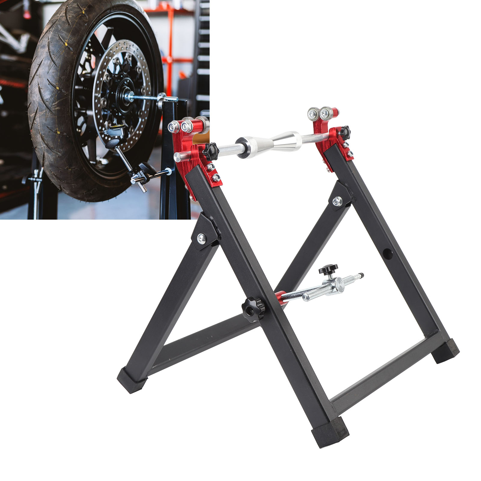 Stand Penyeimbang Roda Sepeda  - Cycling Gear Stand ulasan dan harga